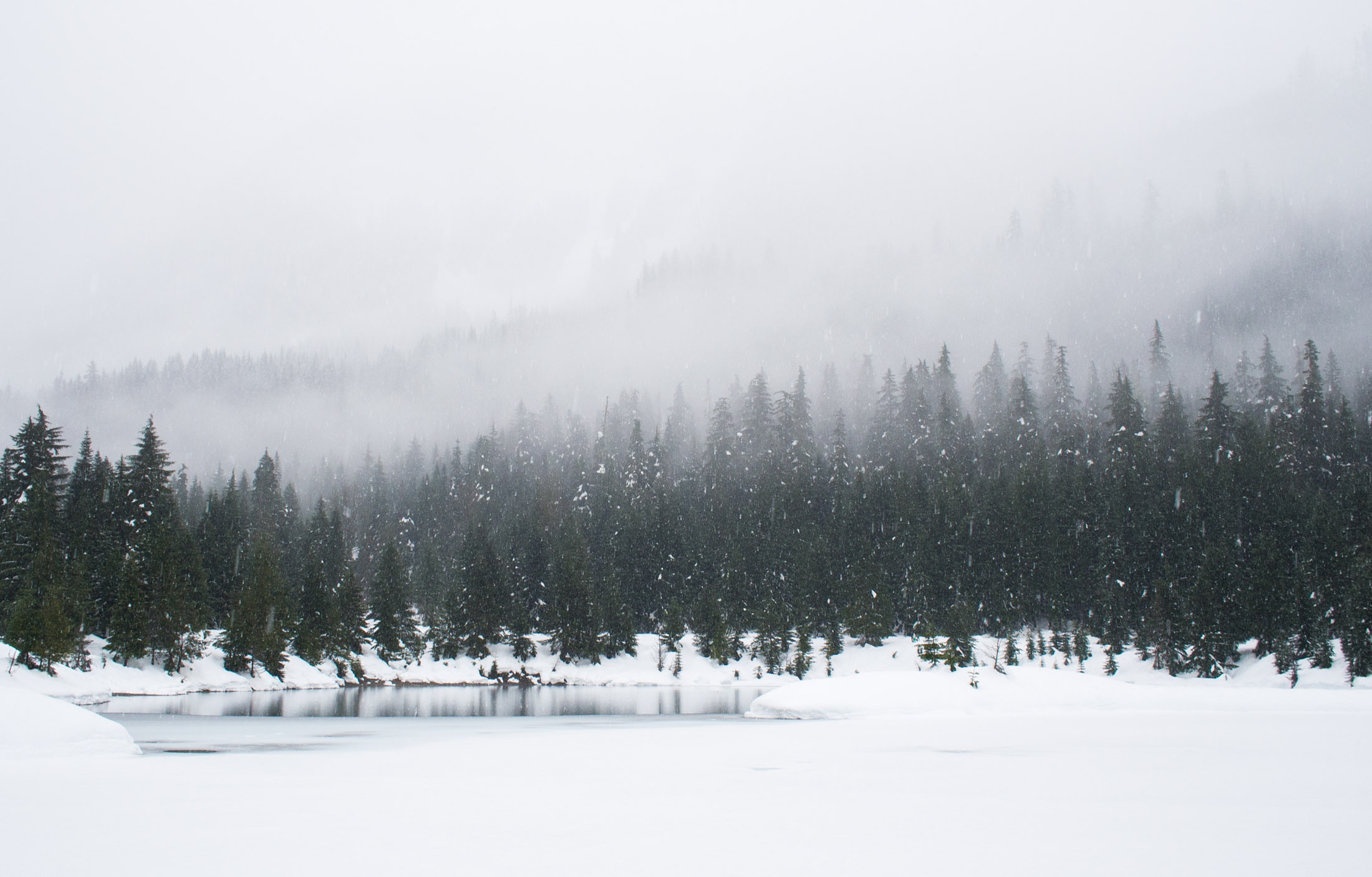 Paysage Neige Froid