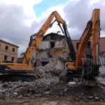 Deux pelles Hyundaï appartenant à MARTEL Groupe