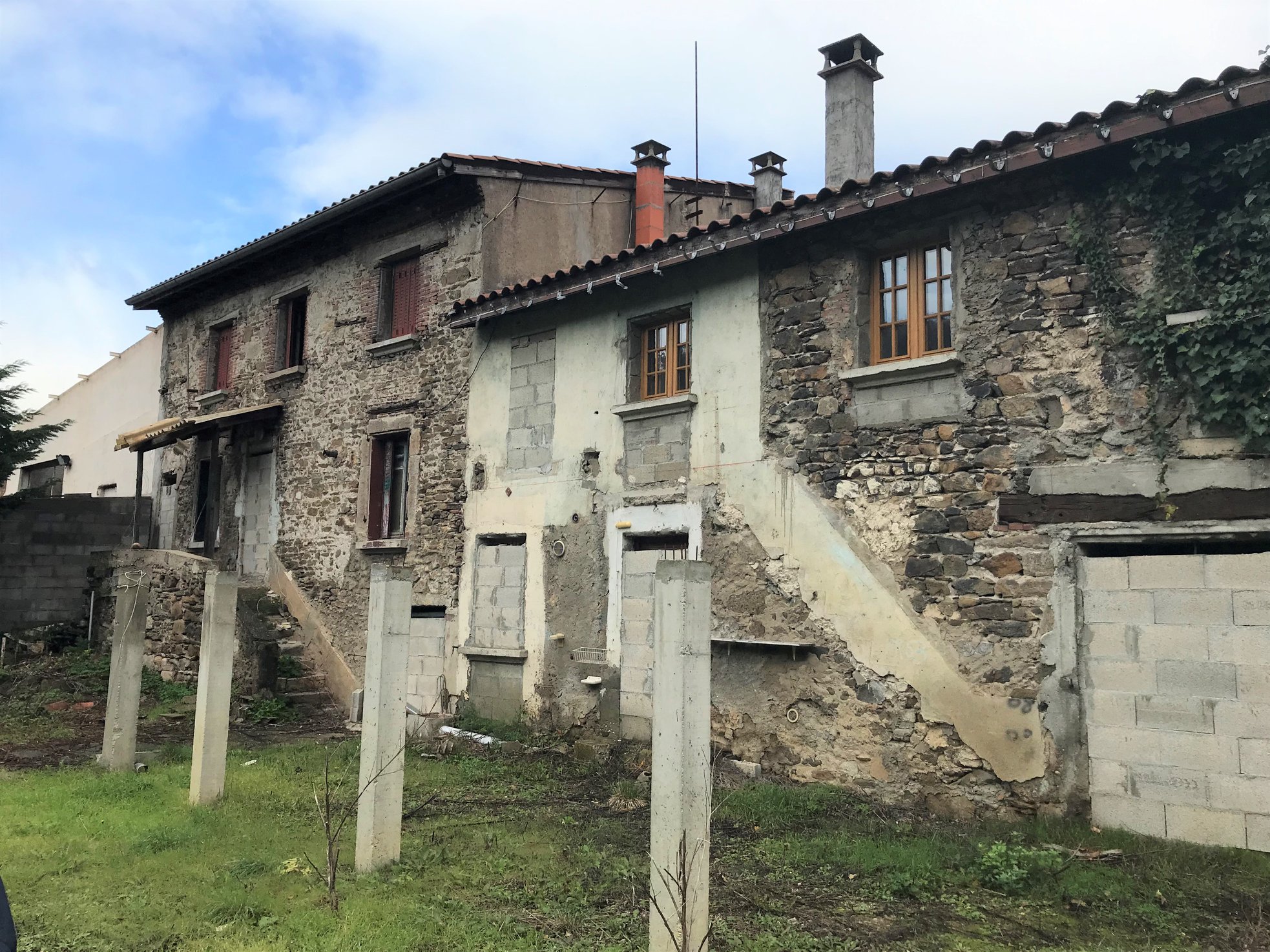 Photo du chantier de Givors où était présente la SEEM