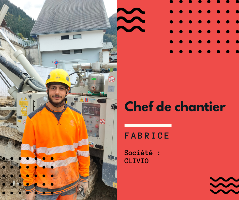 Fabrice, chef de chantier